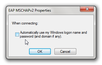 Automatically use my Windows logon name
